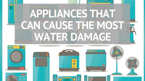 appliances that cause water damage