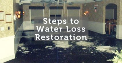 Steps to Water Loss Restoration