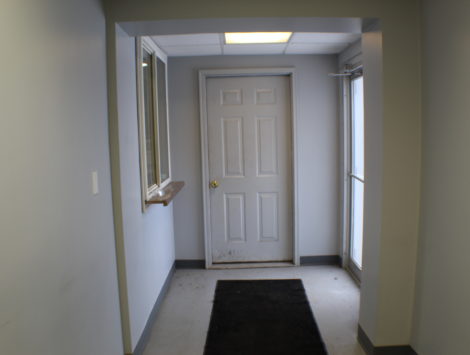 commercial remodel door after