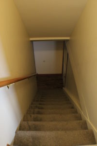 fire damage restoration stairs after