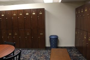 water damage restoration golf course men's locker room after