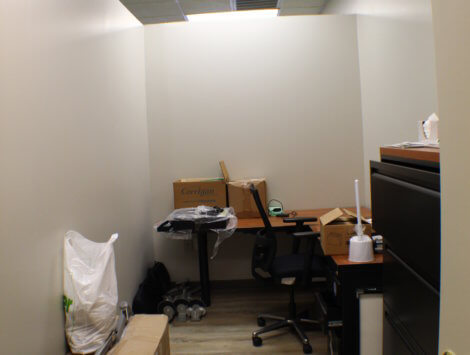 commercial office remodel after