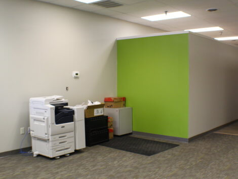 commercial office remodel after