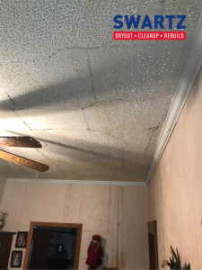 Water Damages in Wapak Home