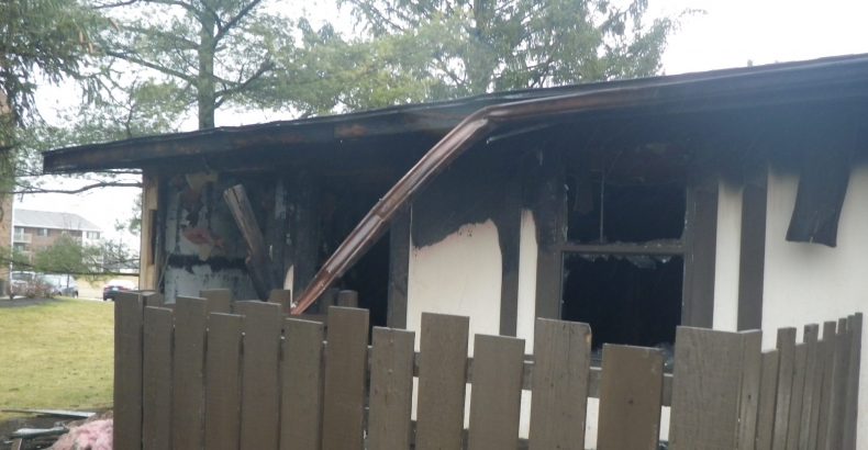 apartment fire