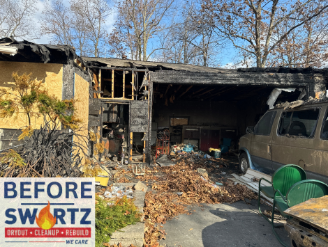 House Fire from Parked Car