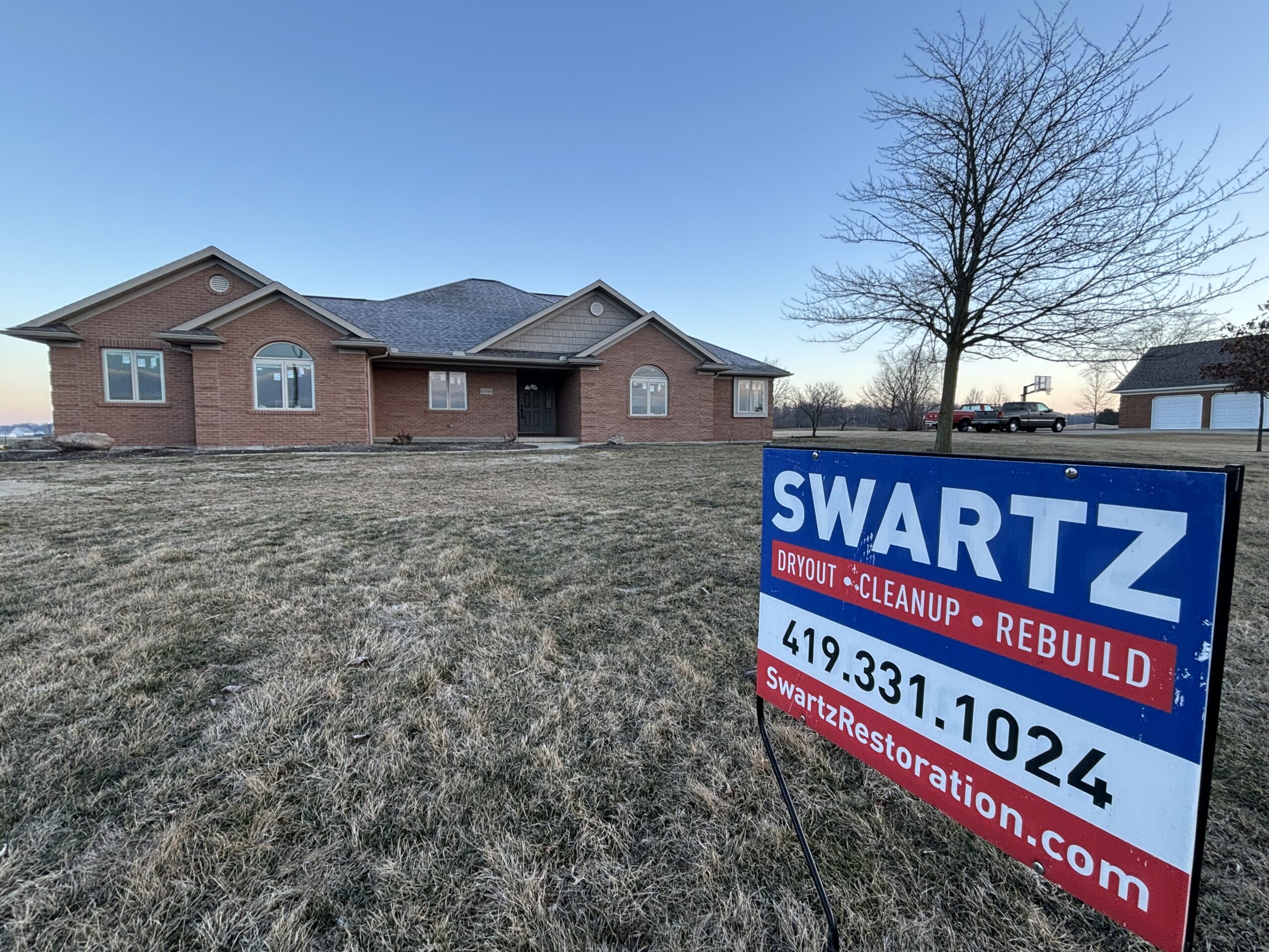 Swartz Restoration fire damage restoration in Minster, Ohio