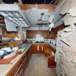 Bluffton Ohio house fire before restoration by Swartz Restoration