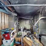 House fire in Lima Ohio before restoration by Swartz Restoration