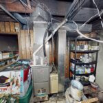 House fire in Lima Ohio before restoration by Swartz Restoration