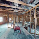 House fire in the process of being restored by Swartz Restoration