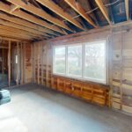 House fire in the process of being restored by Swartz Restoration