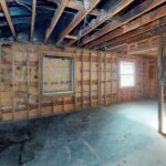 House fire in the process of being restored by Swartz Restoration