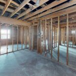 House fire in the process of being restored by Swartz Restoration