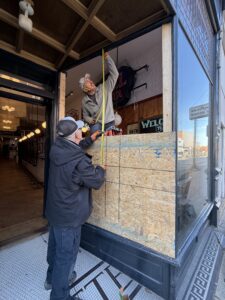 Swartz Restoration Board Up Wapakoneta, Ohio